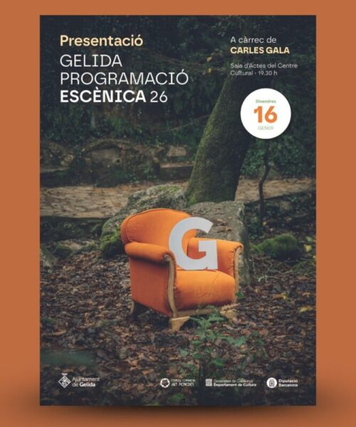 La Bustia cartell programacio escenica Gelida