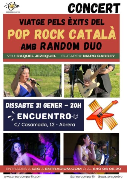 La Bustia cartell rock catala Encuentro Abrera