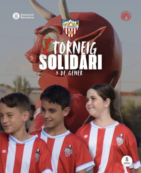 La Bustia cartell torneig solidari CF Martorell 2
