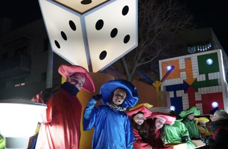 La Bustia cavalcada Reis Abrera 2026