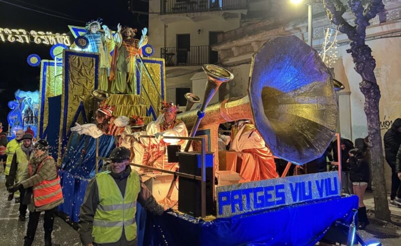 La Bustia cavalcada Reis Olesa 2026