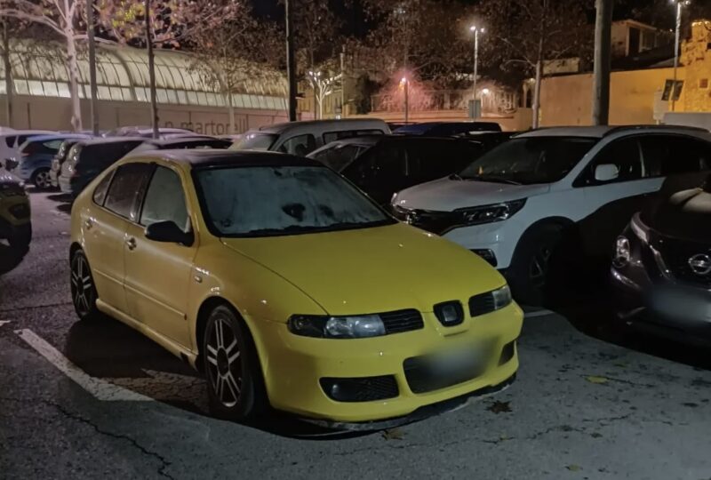 La Bustia cotxe robat Martorel