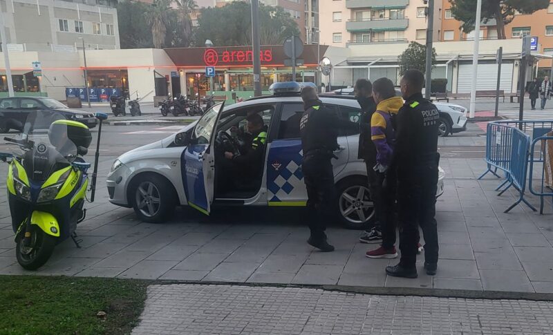 La Bustia detencio Sant Andreu 22 gener 2