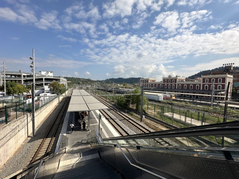 La Bustia entorn estacio central FGC Martorell