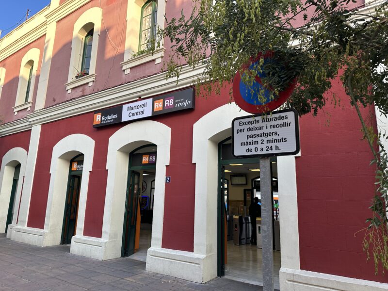 La Bustia estacio Renfe Martorell