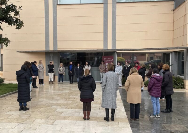 La Bustia minut silenci Abrera 22 gener 26