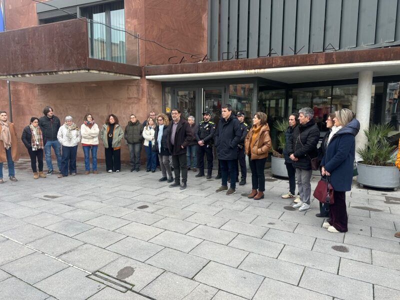 La Bustia minut silenci Gelida 2