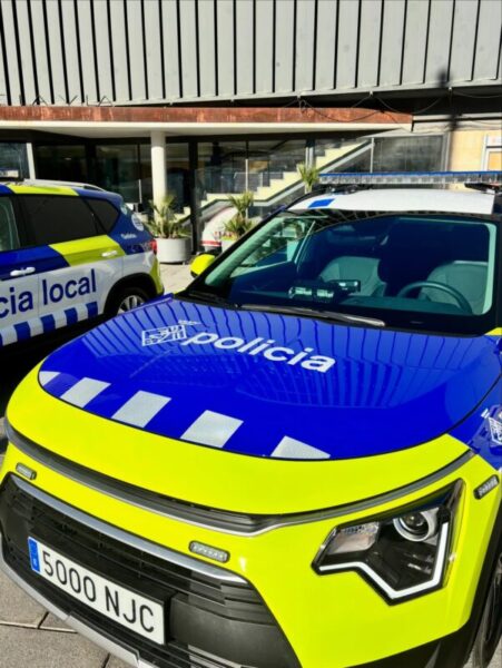 La Bustia nous vehicles Policia Local Gelida 1