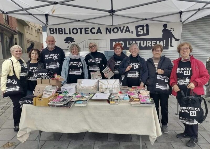 La Bustia plataforma Nova Biblioteca Gelida