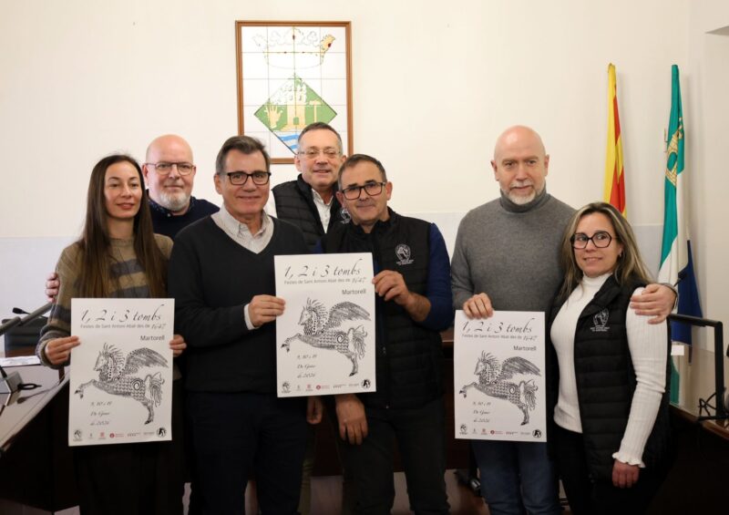 La Bustia presentacio Tres Tombs Martorell