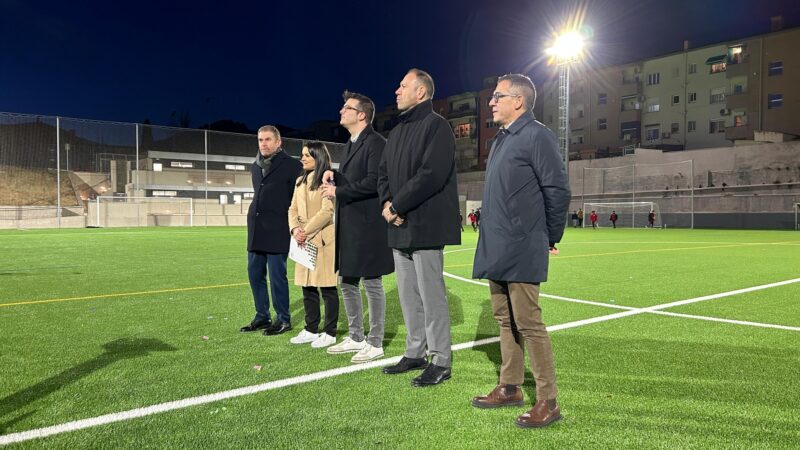 La Bustia reobertura camp esports municipal Esparreguera 2