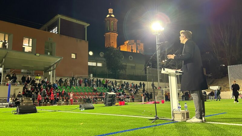 La Bustia reobertura camp esports municipal Esparreguera 6