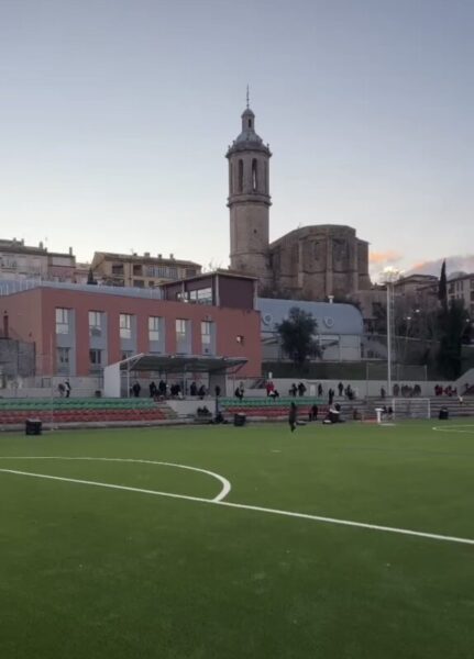 La Bustia reobertura camp esports municipal Esparreguera