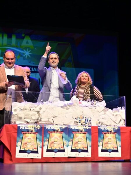 La Bustia sorteig campanya Nadal Sant Andreu 1