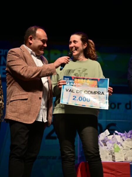 La Bustia sorteig campanya Nadal Sant Andreu 9