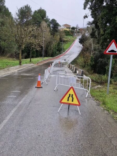 La Bustia tall carril viaducte Maset Masquefa 1