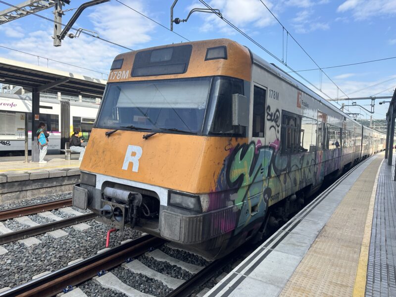 La Bustia tren estacio Renfe Martorell 3