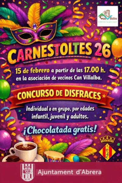 La Bustia cartell Carnaval Abrera