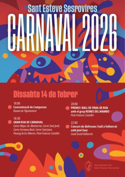 La Bustia cartell Carnaval Sant Esteve 2