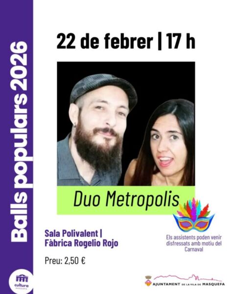 La Bustia cartell Duo Metropolis