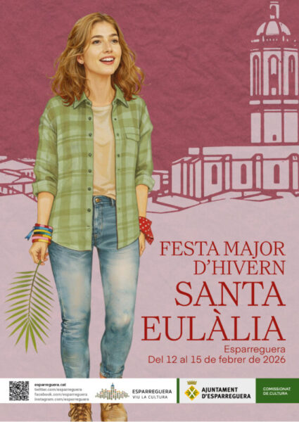 La Bustia cartell Festa Santa Eulalia Esparreguera