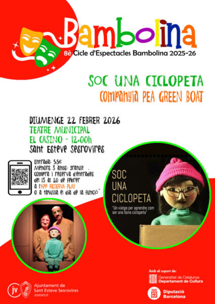 La Bustia cartell Soc una ciclopeta
