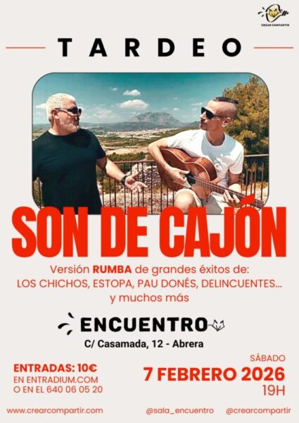 La Bustia cartell Son de cajon