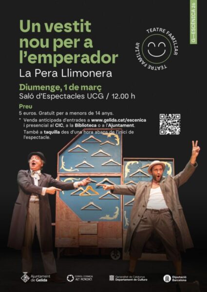 La Bustia cartell Un vestit nou per a emperador