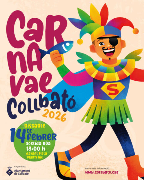 La Bustia cartell carnaval Collbato