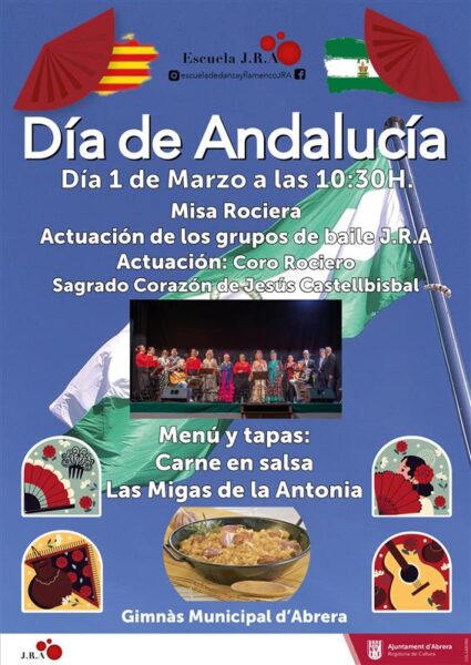 La Bustia cartell dia de Andalucia Abrera
