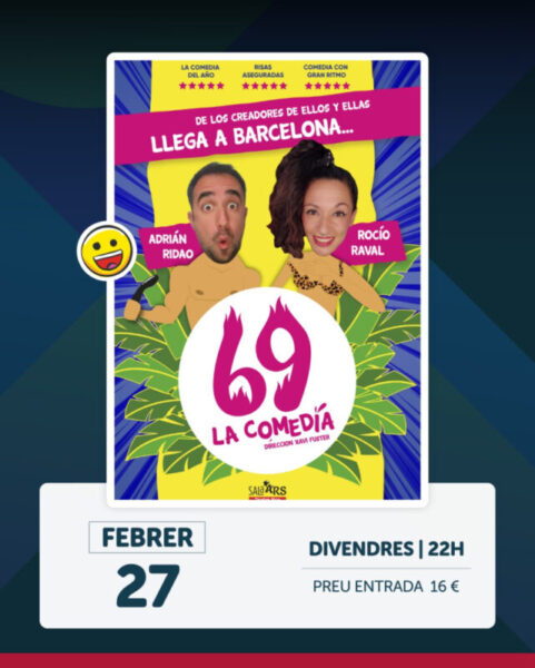 La Bustia cartell la comedia