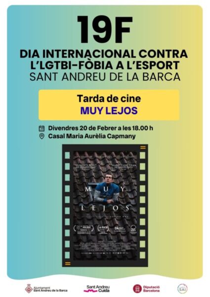 La Bustia cartell muy lejos Sant Andreu