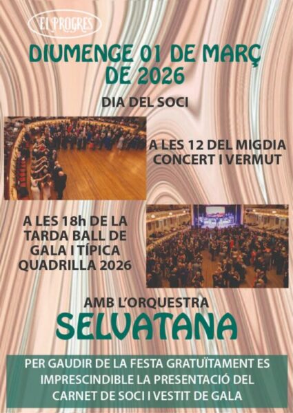 La Bustia cartell orquestra Salvatana El Progres