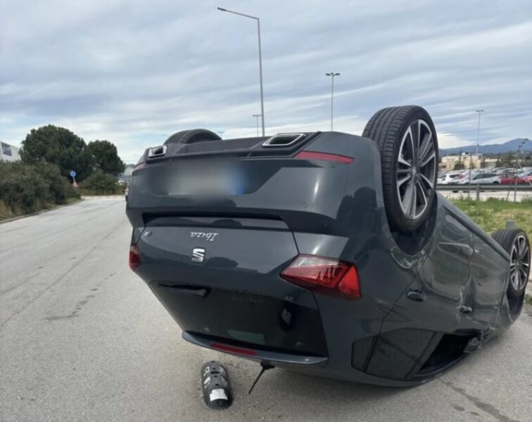 La Bustia cotxe bolcat 20 febrer 2026 Martorell