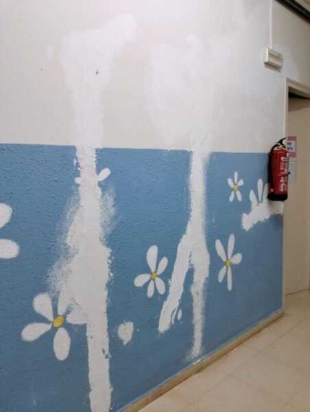 La Bustia desperfectes escola Montcau Gelida 8