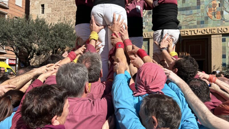 La Bustia diada castellera Santa Eulalia Esparreguera 1