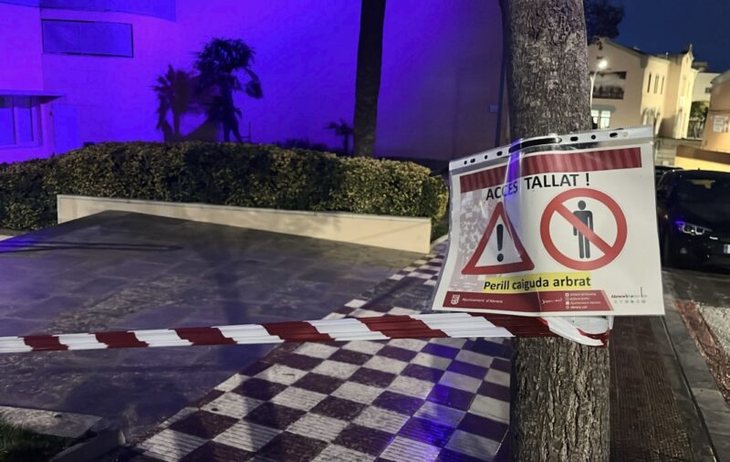 La Bustia fort vent Anrera