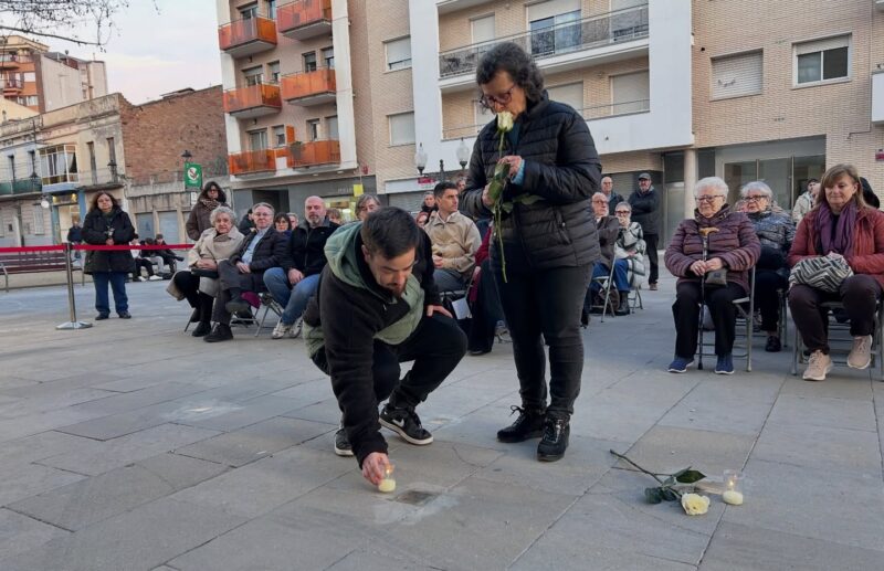 La Bustia homenatge victimes nazisme Olesa 27 febrer 2026