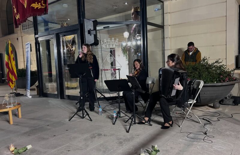 La Bustia homenatge victimes nazisme Olesa 27 febrer 2026