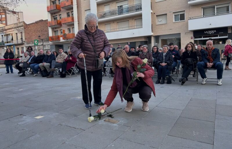 La Bustia homenatge victimes nazisme Olesa 27 febrer 2026