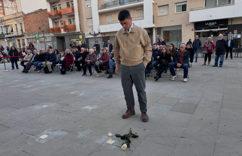 La Bustia homenatge victimes nazisme Olesa 27 febrer 2026
