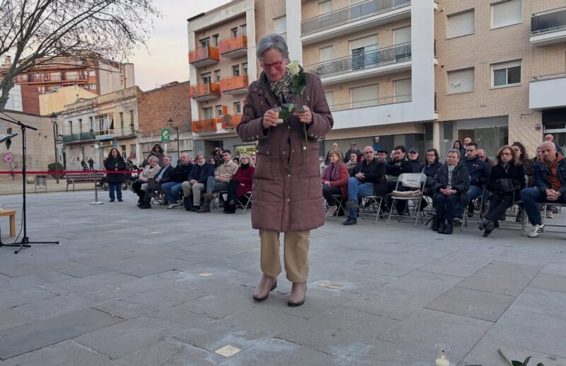 La Bustia homenatge victimes nazisme Olesa 27 febrer 2026