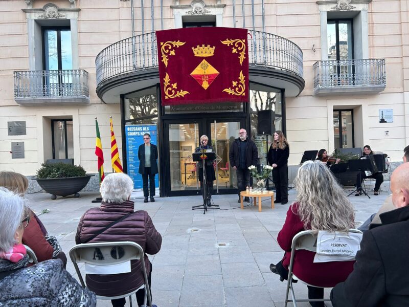 La Bustia homenatge victimes nazisme Olesa 27 febrer 2026