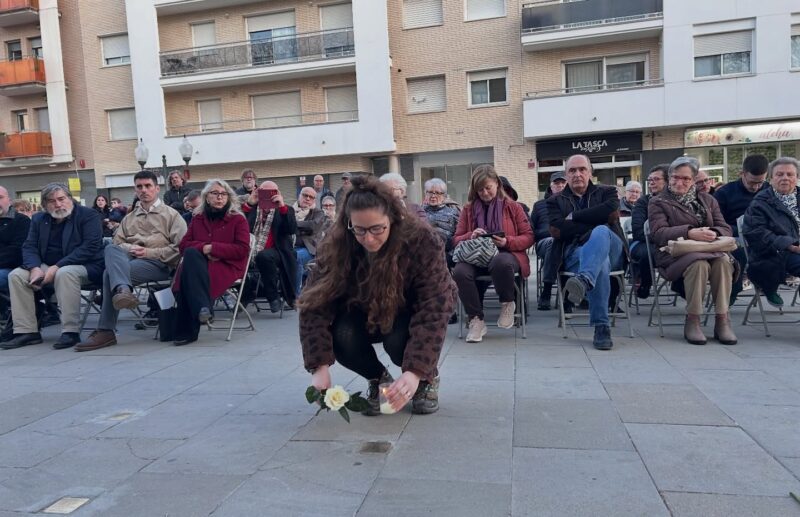 La Bustia homenatge victimes nazisme Olesa 27 febrer 2026