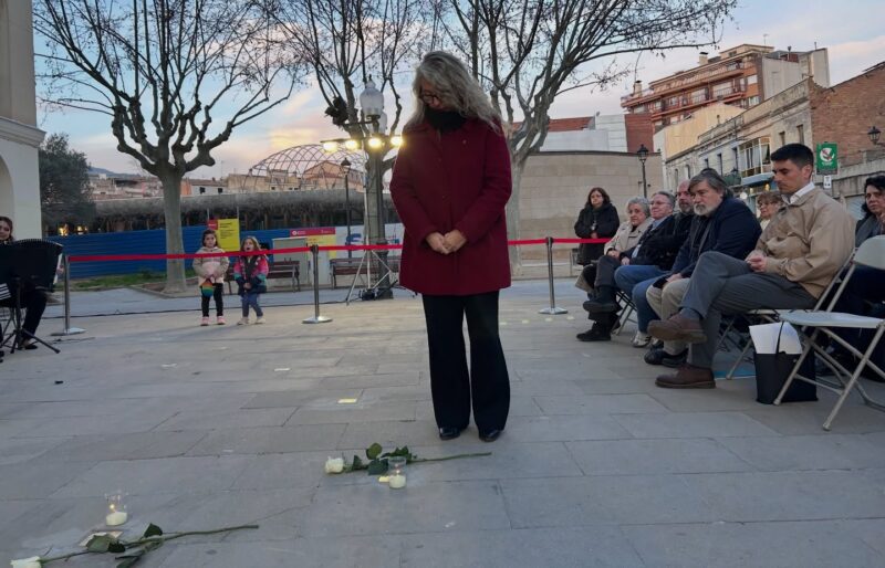La Bustia homenatge victimes nazisme Olesa 27 febrer 2026