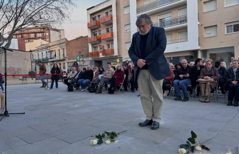 La Bustia homenatge victimes nazisme Olesa 27 febrer 2026