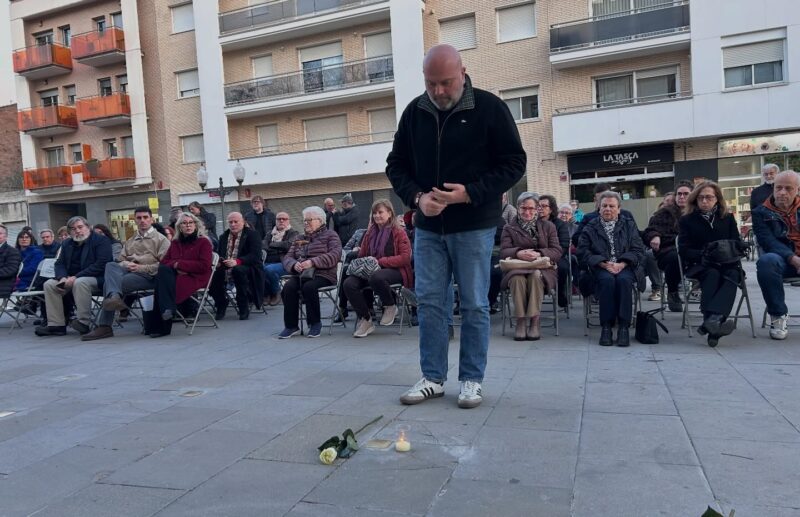 La Bustia homenatge victimes nazisme Olesa 27 febrer 2026