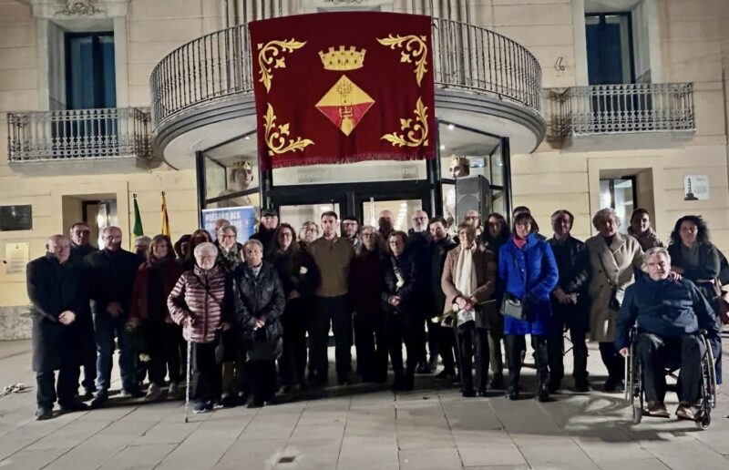 La Bustia homenatge victimes nazisme Olesa 27 febrer 2026