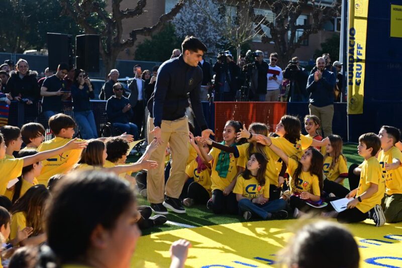 La Bustia inauguracio Cruyff Court Sant Andreu 4