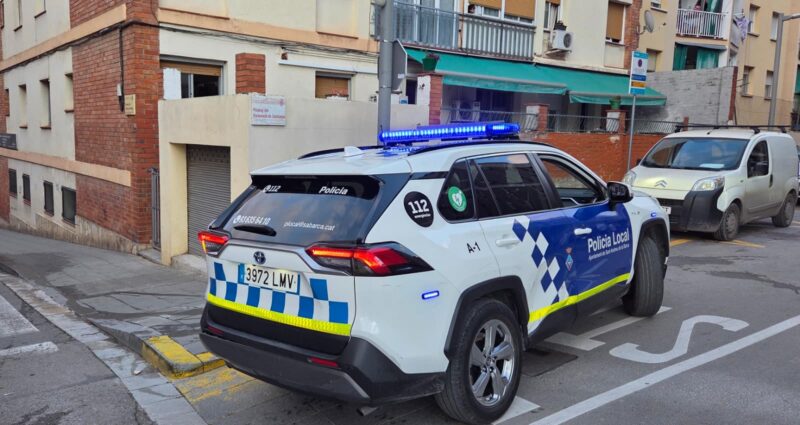 La Bustia incendi 8 febrer 2026 Sant Andreu